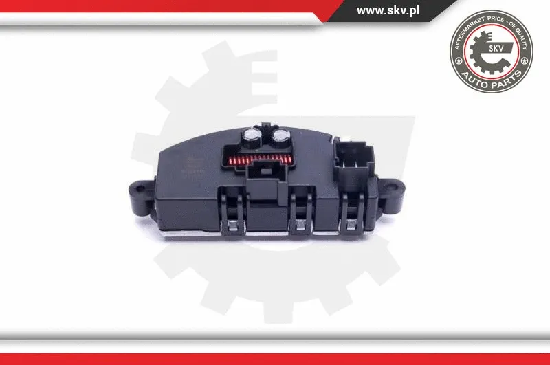 Resistor, interior blower