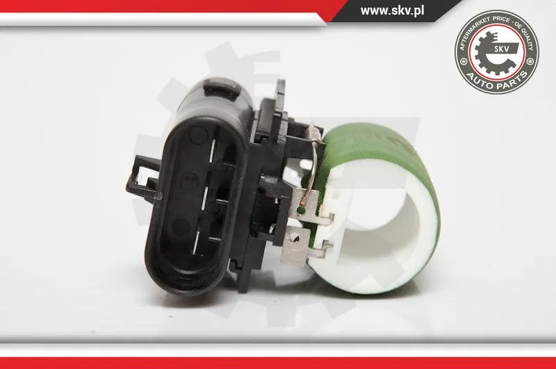 Resistor, interior blower