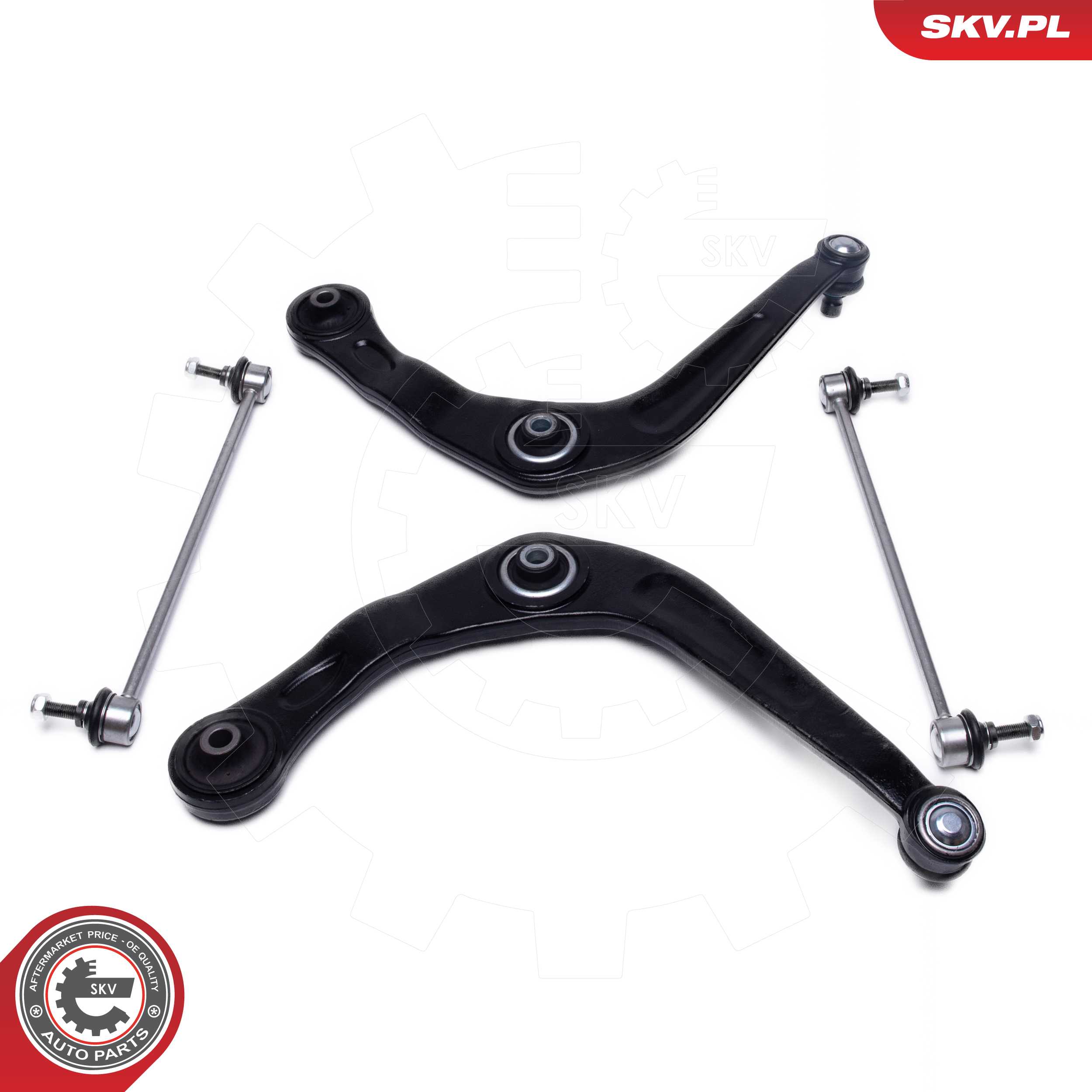Control/Trailing Arm Kit, wheel suspension