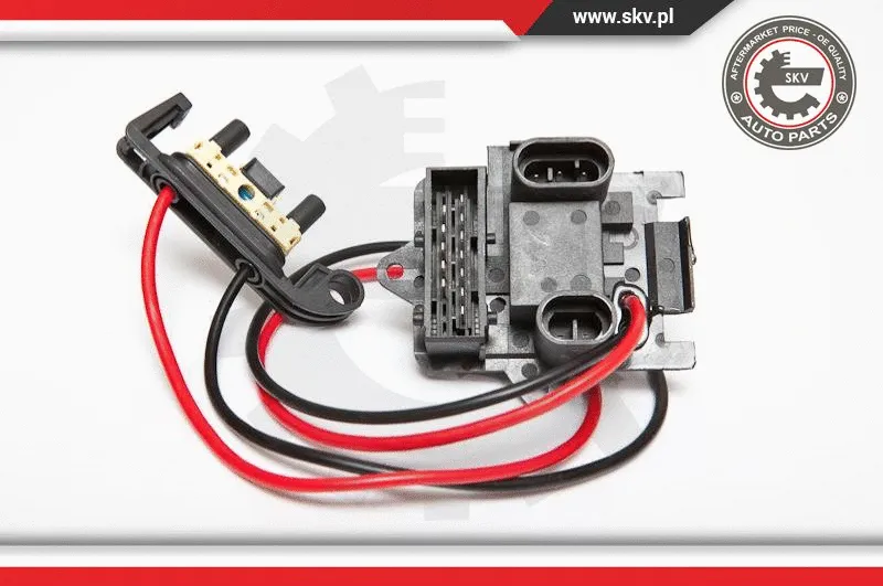 Resistor, interior blower