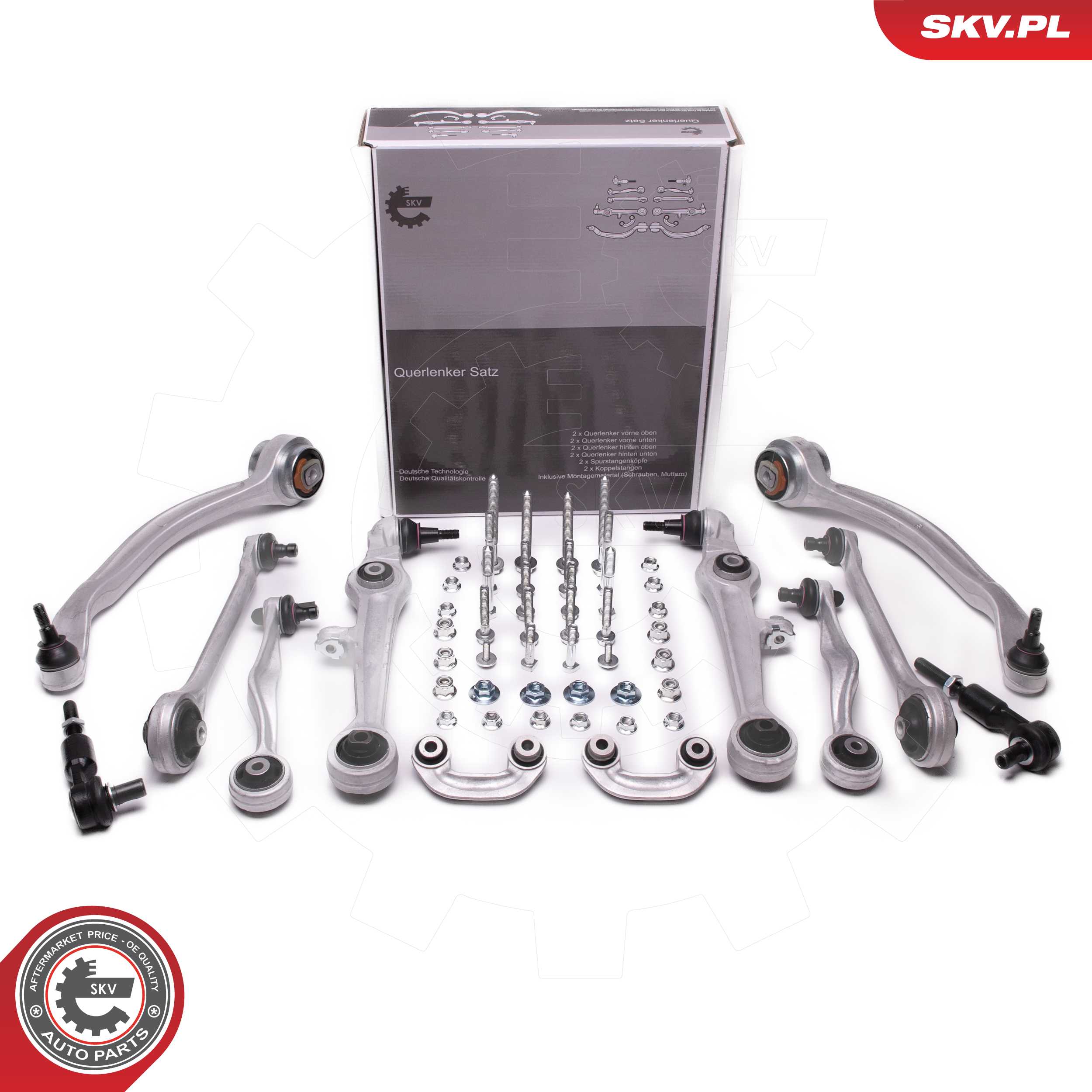 Control/Trailing Arm Kit, wheel suspension (04SKV910)