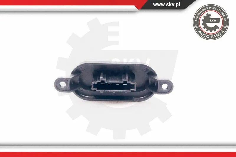 Resistor, interior blower