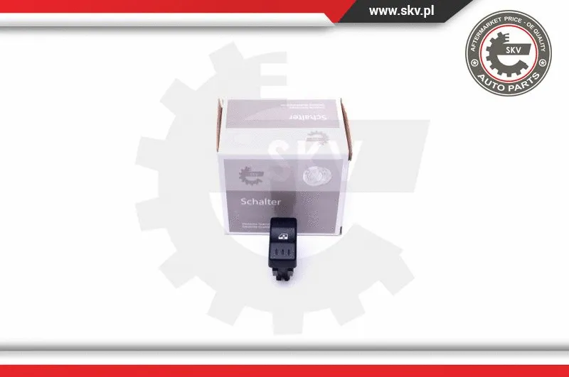 Switch, window regulator (37SKV370)