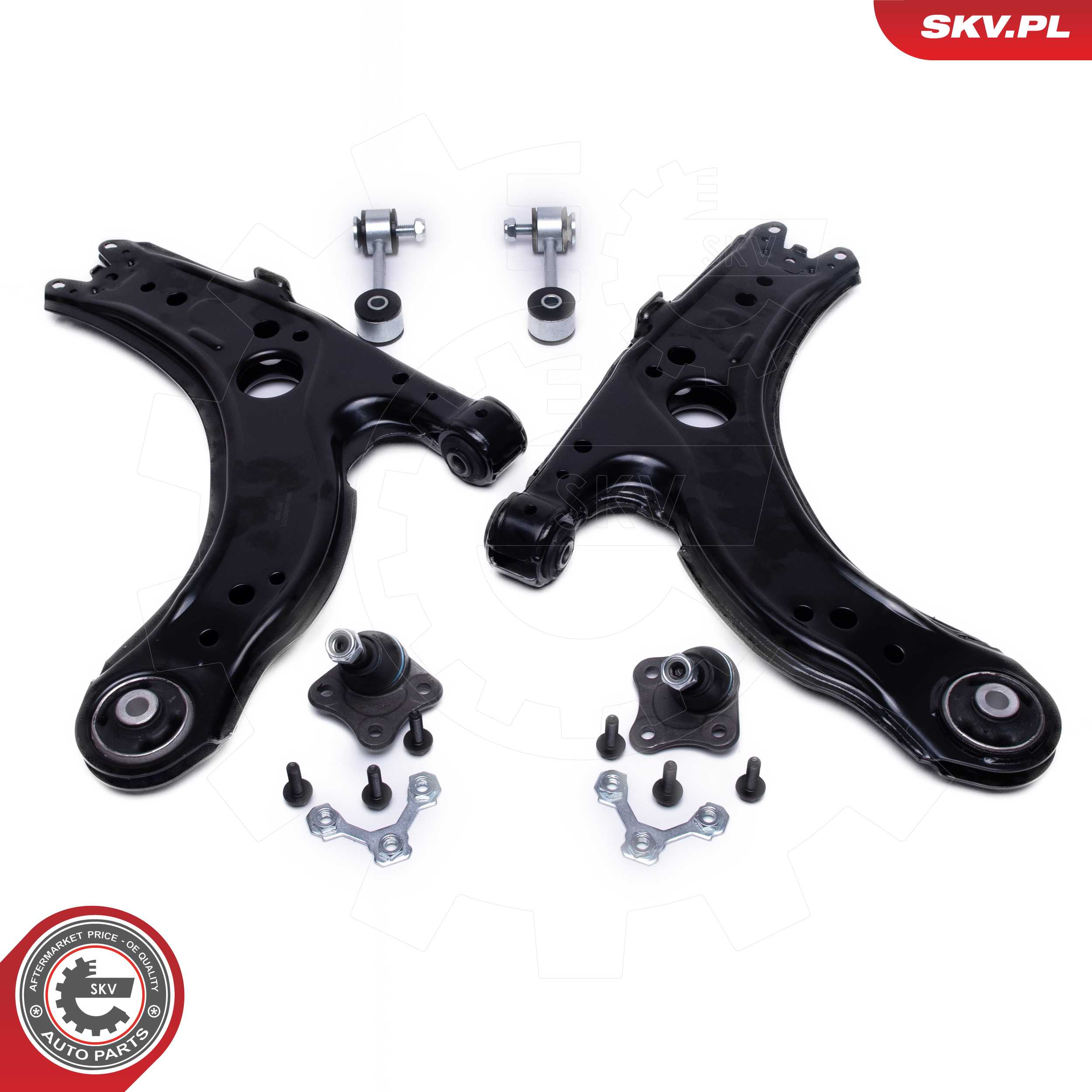 Control/Trailing Arm Kit, wheel suspension