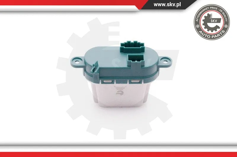 Resistor, interior blower