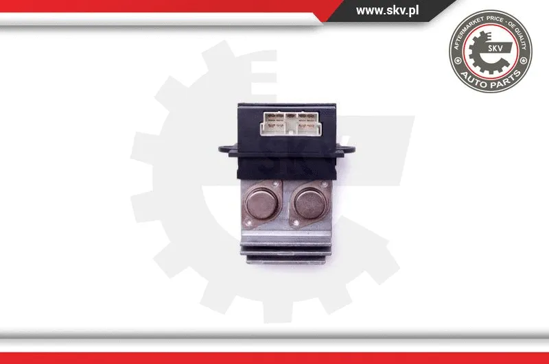 Resistor, interior blower