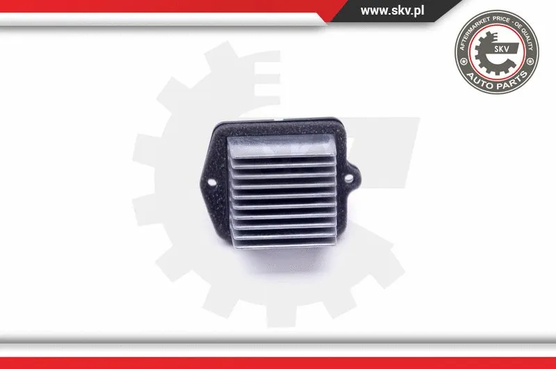 Resistor, interior blower