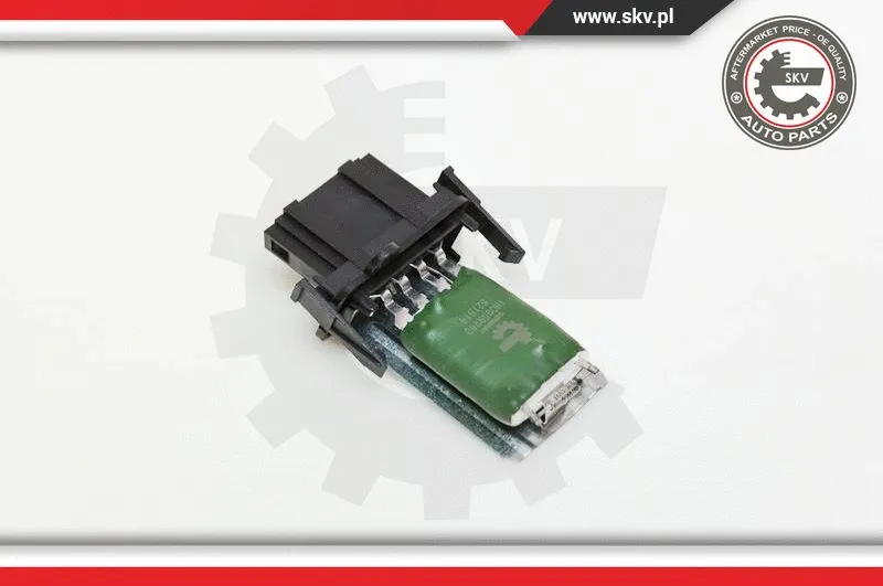 Resistor, interior blower