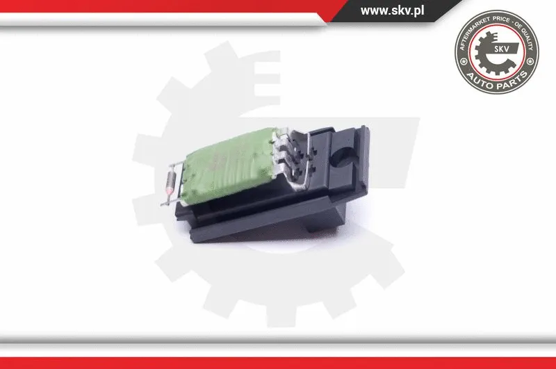 Resistor, interior blower