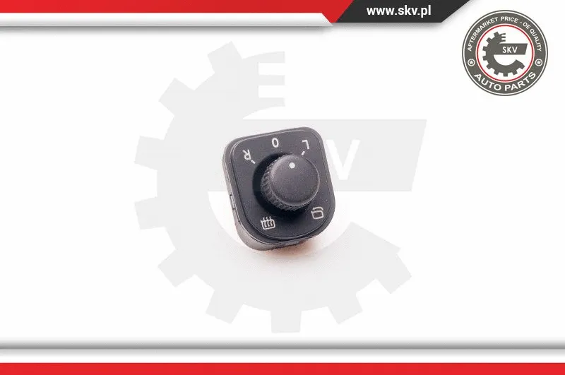 Switch, exterior rearview mirror adjustment