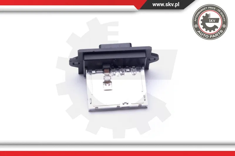 Resistor, interior blower