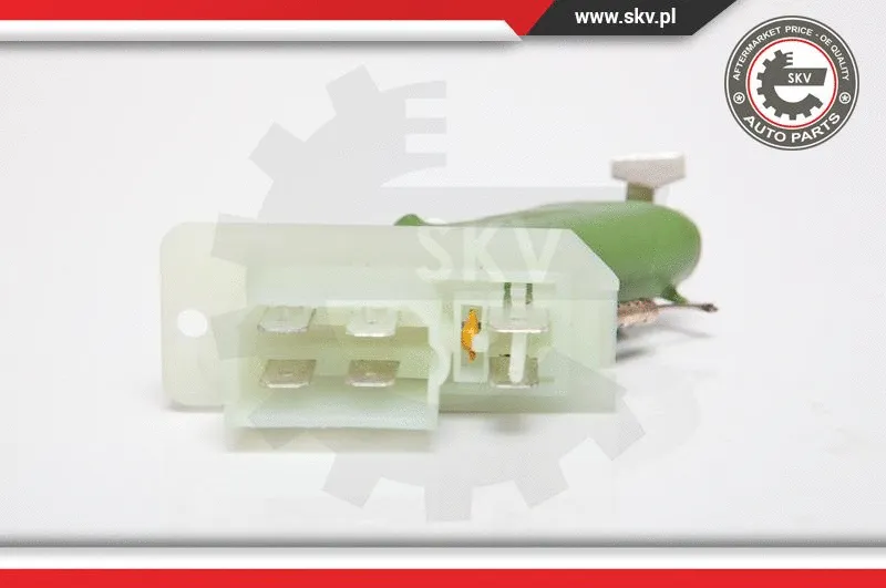 Resistor, interior blower