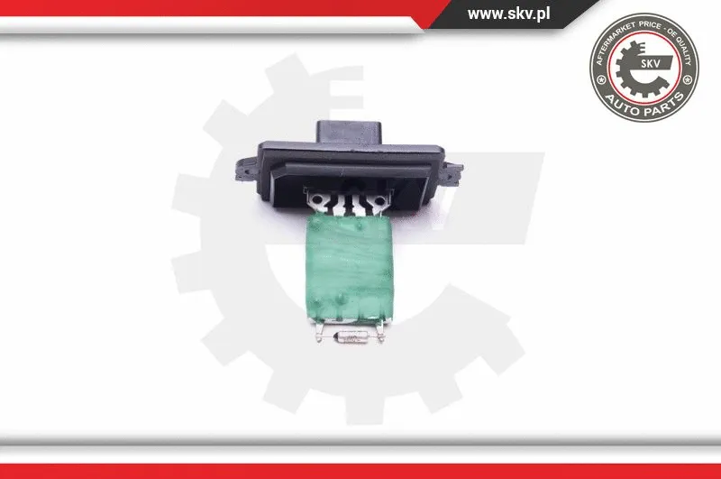 Resistor, interior blower