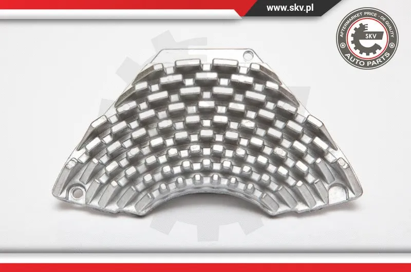 Resistor, interior blower