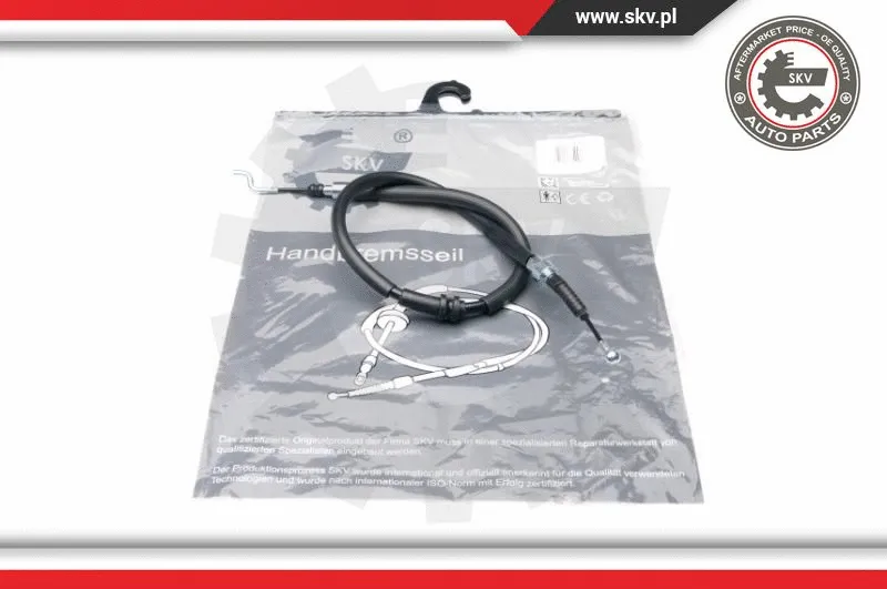Cable Pull, parking brake (25SKV536)
