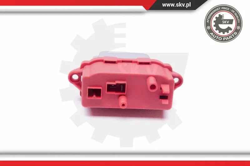 Resistor, interior blower