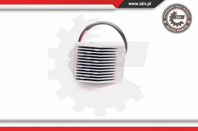 Resistor, interior blower