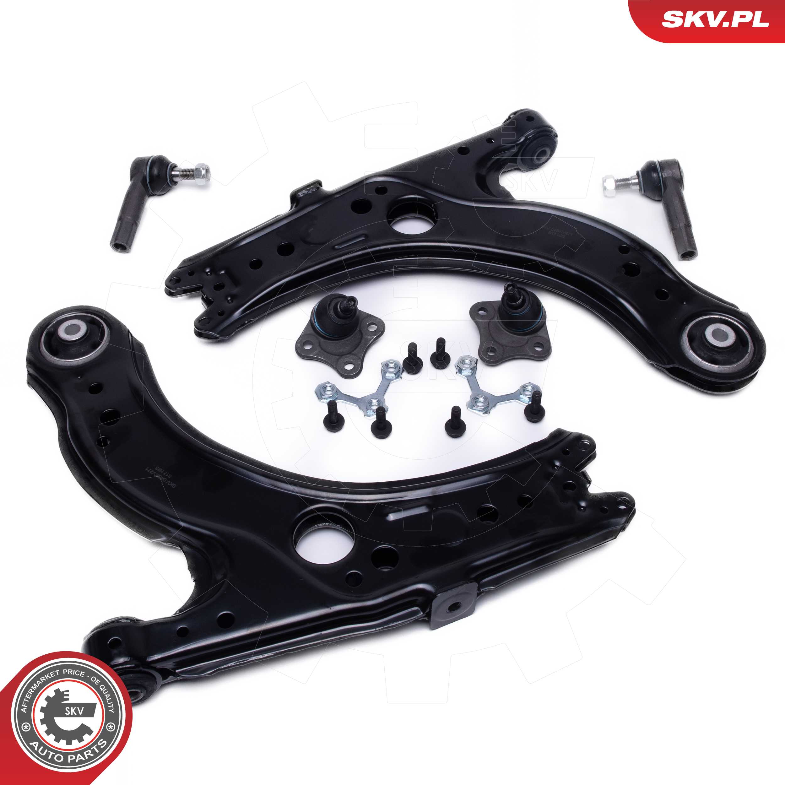 Control/Trailing Arm Kit, wheel suspension