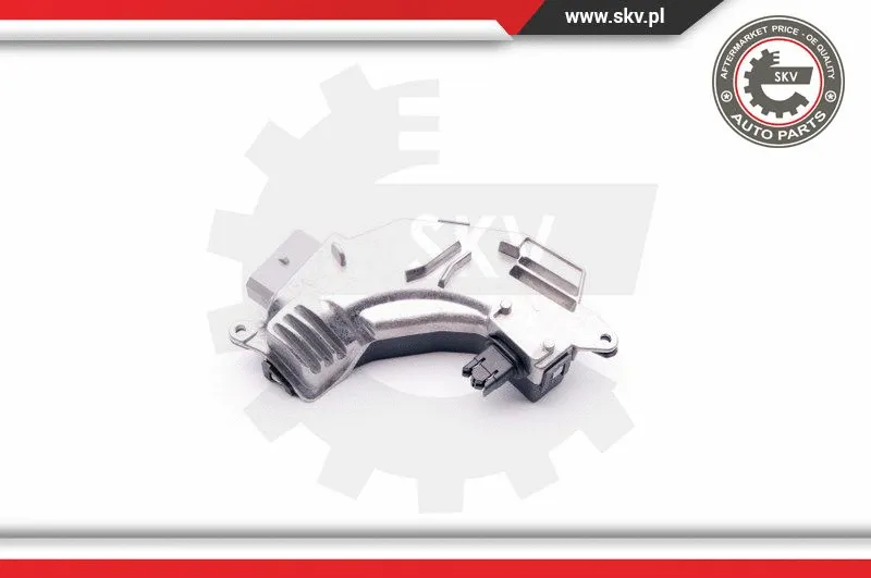 Resistor, interior blower