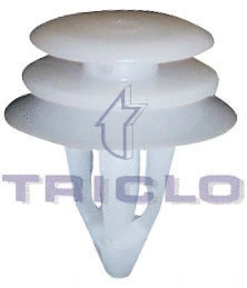 Clip, trim/protection strip (163843)