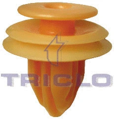 Clip, trim/protection strip (163518)