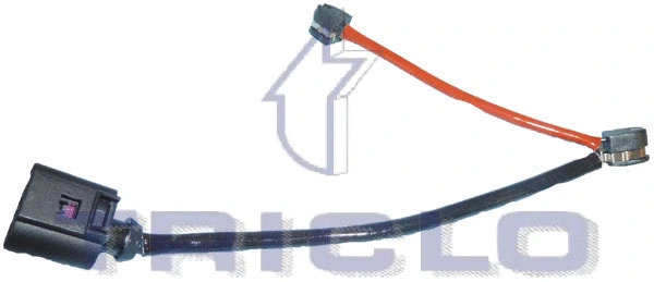 Warning Contact, brake pad wear (882069)