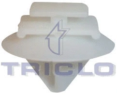 Clip, trim/protection strip (164462)