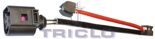 Warning Contact, brake pad wear (881998)