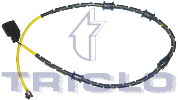 Warning Contact, brake pad wear (882139)