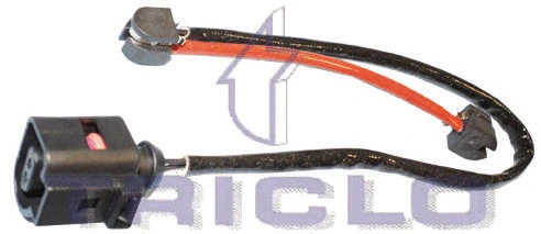 Warning Contact, brake pad wear (881996)