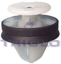 Clip, trim/protection strip (163083)