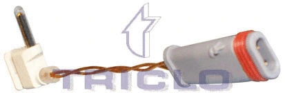 Warning Contact, brake pad wear (881985)