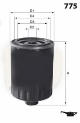 Oil Filter (LFOS109)
