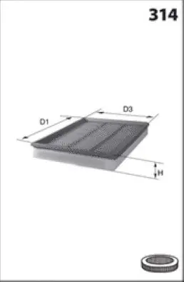 Air Filter (LFAF234)