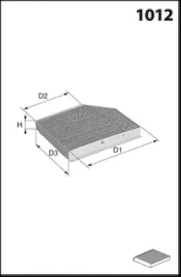 Filter, cabin air (LFCK294)