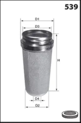 Secondary Air Filter (LFAF702)