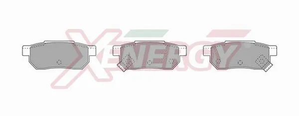Brake Pad Set, disc brake (X40345)