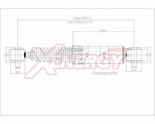 Shock Absorber (X166341)