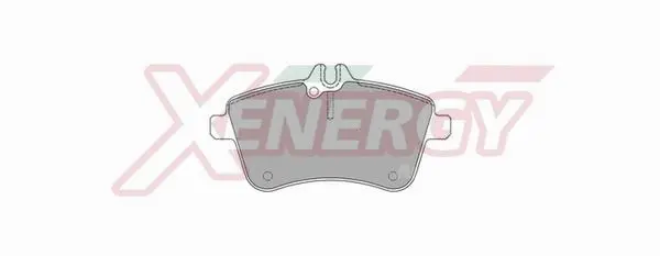 Brake Pad Set, disc brake (X40929)