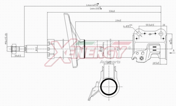 Shock Absorber (X204334)