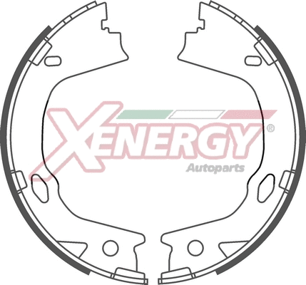 Brake Shoe Set (X50702)
