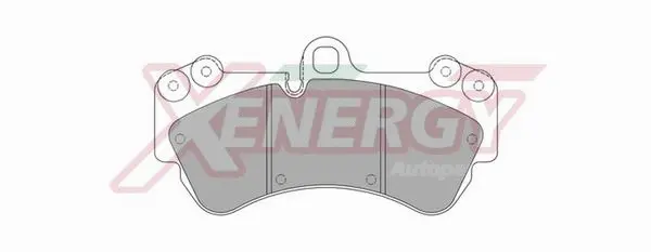 Brake Pad Set, disc brake (X40893)