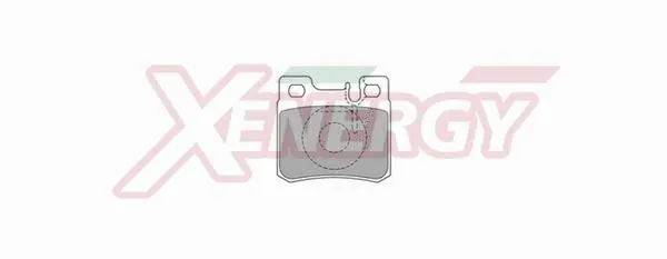 Brake Pad Set, disc brake (X40436)