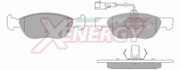 Brake Pad Set, disc brake (X40573)