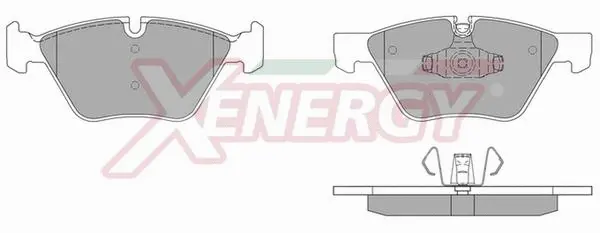 Brake Pad Set, disc brake (X40950)