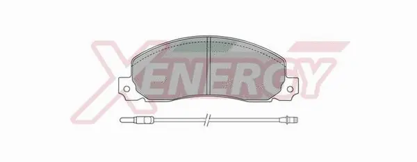 Brake Pad Set, disc brake (X40216)
