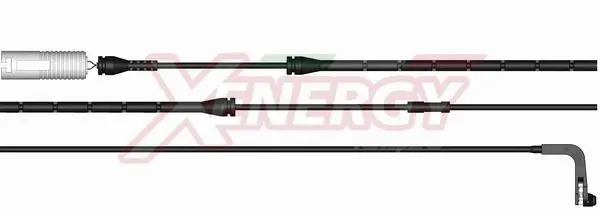 Warning Contact, brake pad wear (X70192)