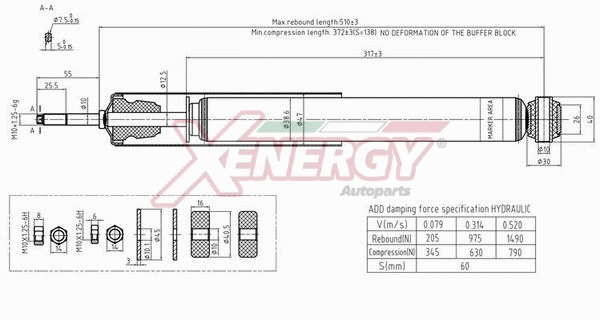 Shock Absorber (X177553)