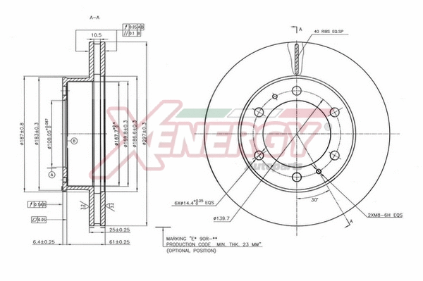 Brake Disc (X602912)