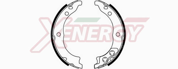 Brake Shoe Set, parking brake (X50445)